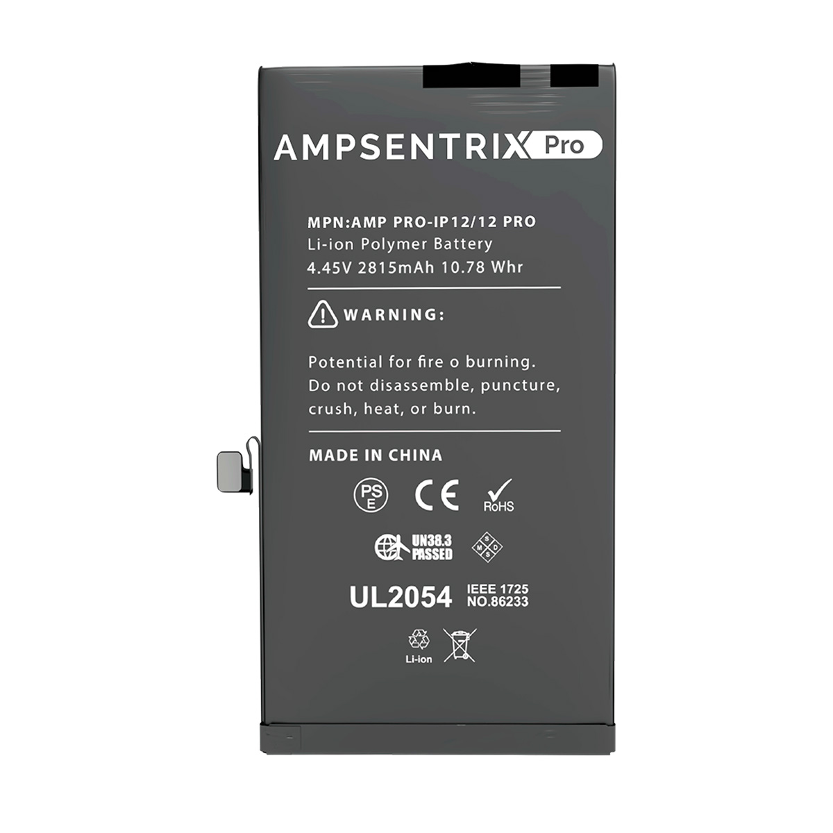 Bateria Ampsentrix Pro iPhone 12/12 Pro
